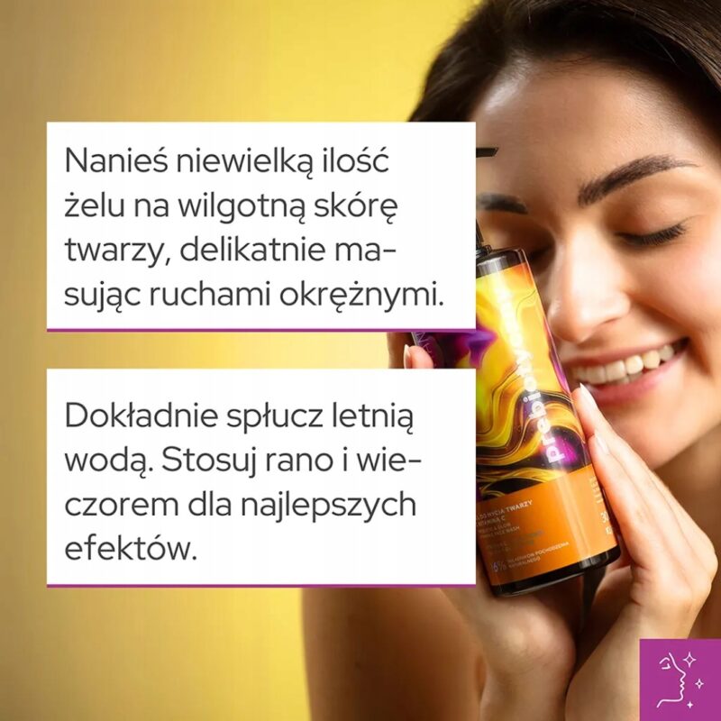 Żel do mycia twarzy z witaminą C VIANEK Prebiotyczny oczyszczanie Twarzy - obrazek 8