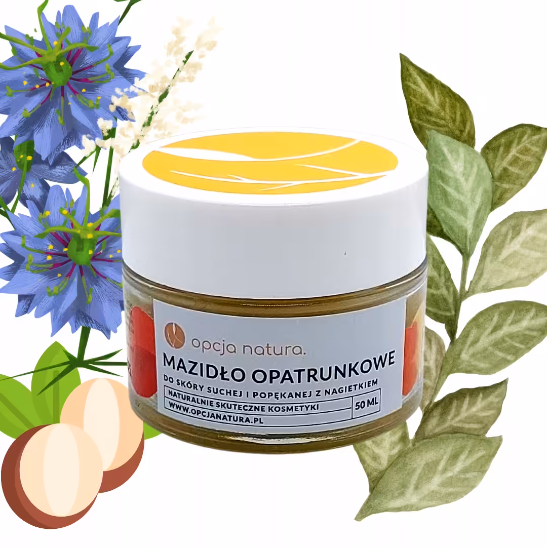 2x Opcja Natura Mazidło opatrunkowe do skory suchej i popękanej 50 ml - obrazek 2