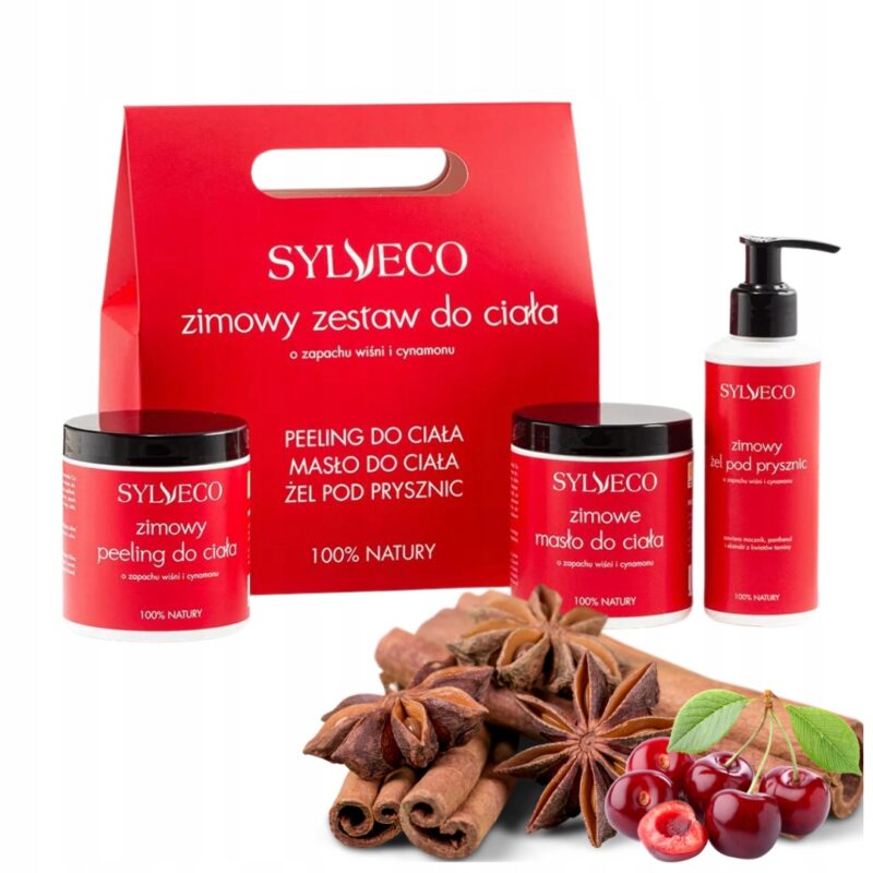 SYLVECO zestaw prezentowy świąteczny zestaw kosmetyków do ciała dla kobiet