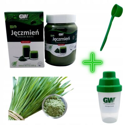 Sproszkowany Sok z Młodego Zielonego Jęczmienia Green Way młody jęczmień GW