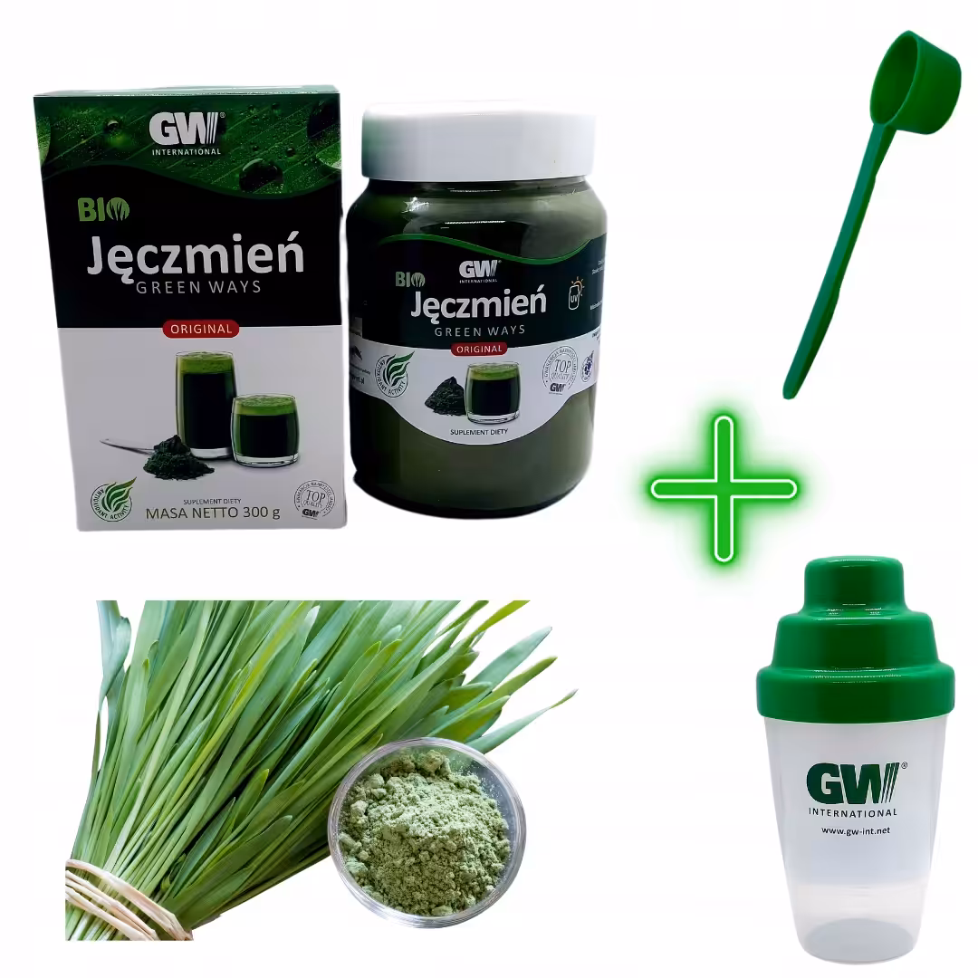 Sproszkowany Sok z Młodego Zielonego Jęczmienia Green Way młody jęczmień GW