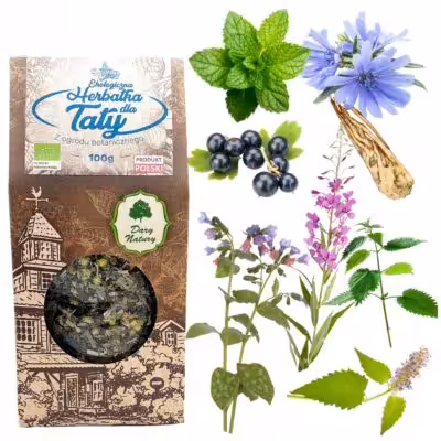 Herbata dla Taty Dary Natury 100g prezent dla Taty, Herbata ziołowa sypana