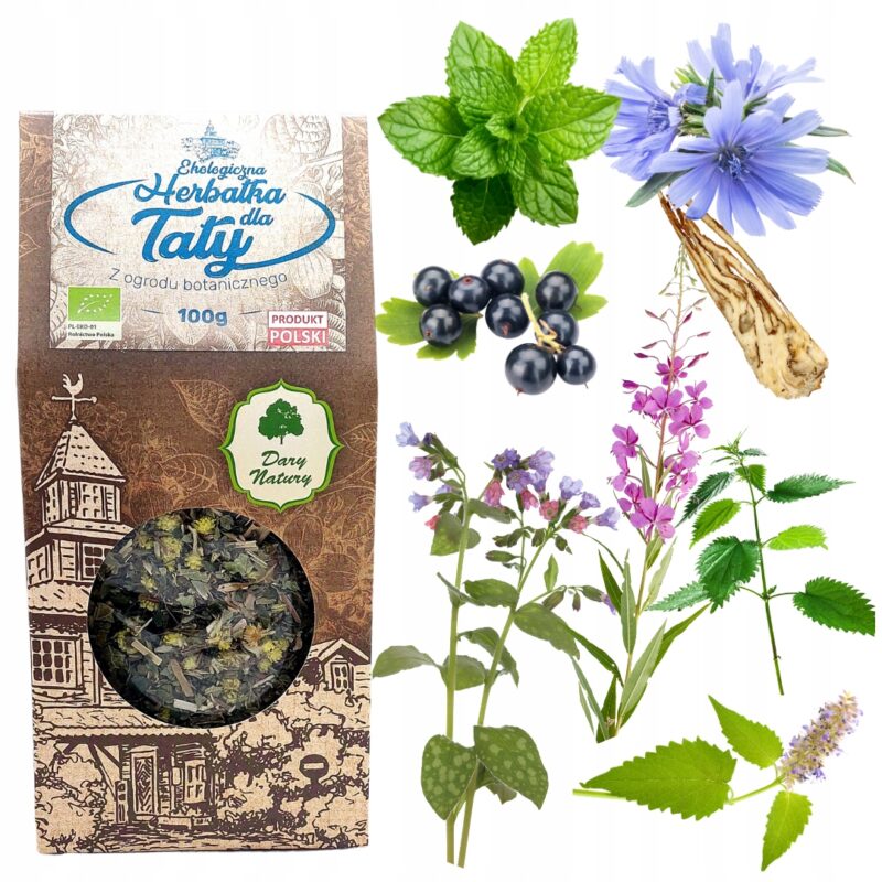 Herbata dla Taty Dary Natury 100g prezent dla Taty, Herbata ziołowa sypana
