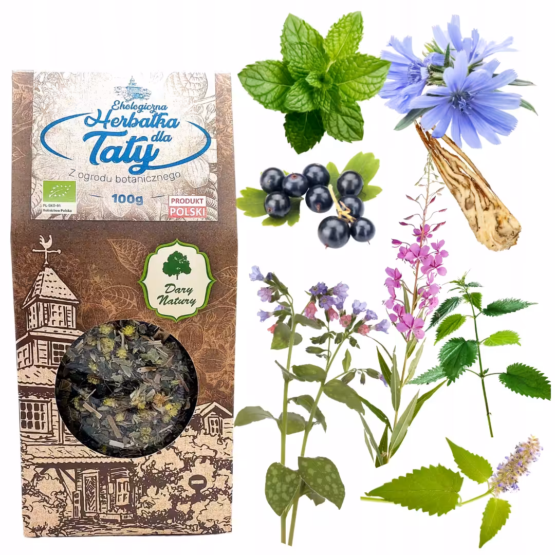 Herbata dla Taty Dary Natury 100g prezent dla Taty, Herbata ziołowa sypana