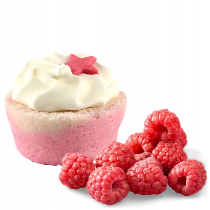Kule do Kąpieli Babeczka Malina 35g Bosphaera babeczka do kąpieli Natural