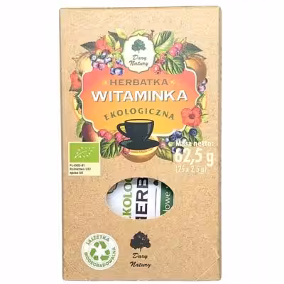 Dary Natury Herbatka Witaminka 25x 2,5g Pełna witamina i aromatów