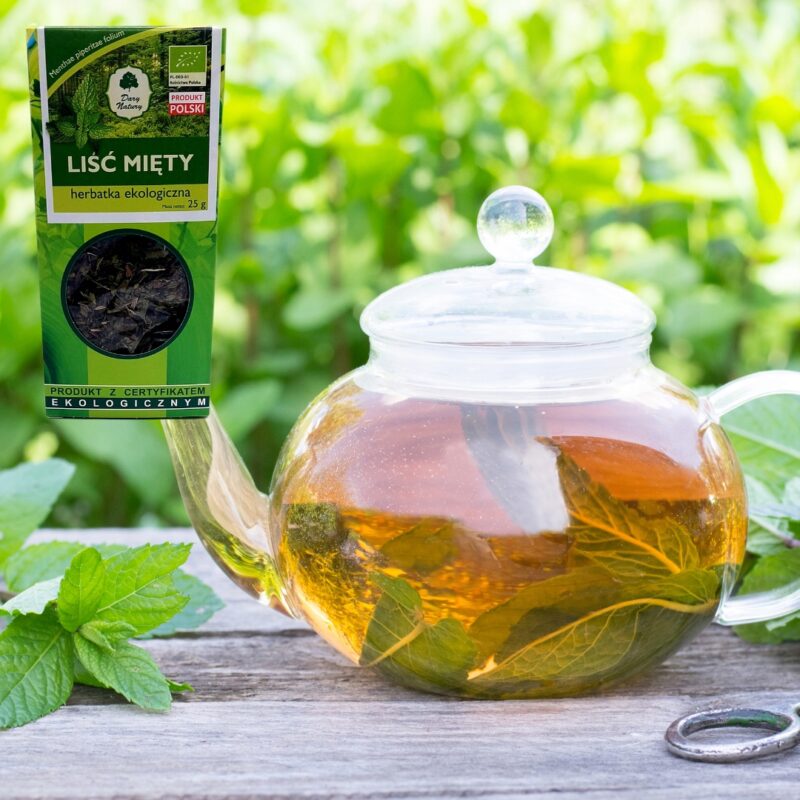 Liść Mięty BIO 25g DARY NATURY Mięta liść Trawienie Herbata z Mięta Wzdęcia - obrazek 2