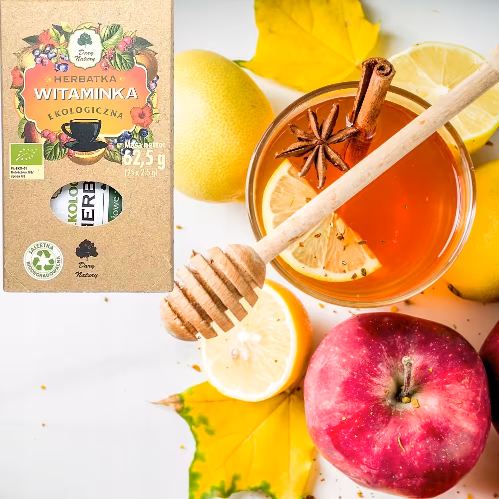 Dary Natury Herbatka Witaminka 25x 2,5g Pełna witamina i aromatów - obrazek 3