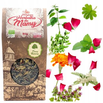 Herbata Dla Mamy Dary Natury 80g prezent dla mamy herbata ziołowa liściasta
