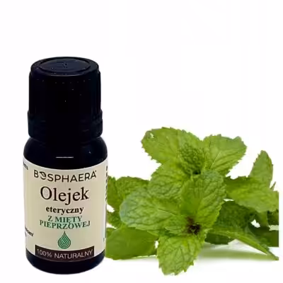 Olejek eteryczny z mięty pieprzowej BOSPHAERA olejek do aromaterapii 10ml