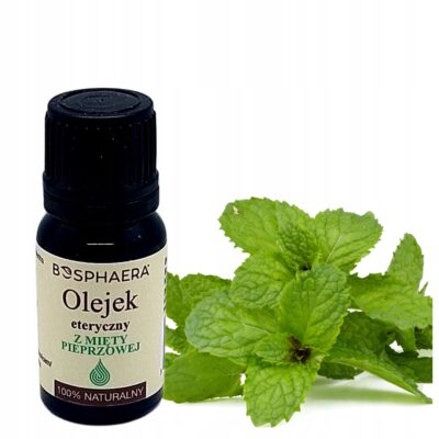 Olejek eteryczny z mięty pieprzowej BOSPHAERA olejek do aromaterapii 10ml
