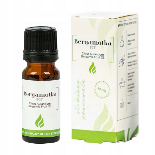 Olejek eteryczny Bergamotka FCF, SŁOMIANA PRACOWNIA, 100% naturalny, 10 ml - obrazek 7