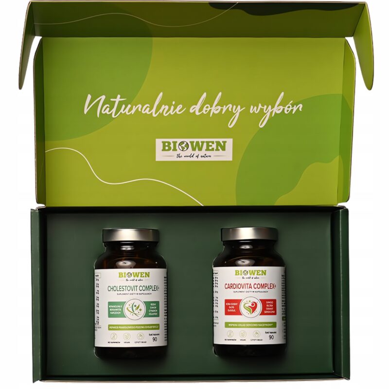 Prezent dla Babci i Dziadka Biowen Cholestovit i Cardiovita Box dla babci - obrazek 4