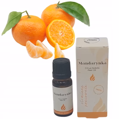 Olejek eteryczny Mandarynkowy SŁOMIANA PRACOWNIA Aromatoterapia, masaż 10ml
