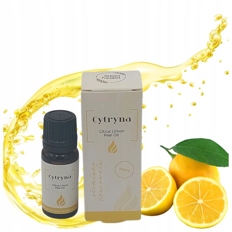Olejek eteryczny cytrynowy 100% naturalny bez dodatków Na odporność 10ml