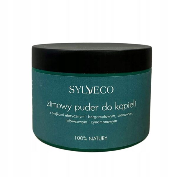 SYLVECO Zimowy puder do kąpieli 150g Relaksujący Aromat bergamotki z lasem - obrazek 2