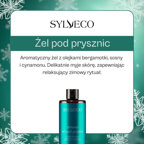 Zimowy żel pod prysznic z olejkami bergamotka sosna cynamon 150ml Sylveco - obrazek 2