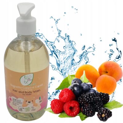 Płyn do kąpieli dla dzieci do ciała i włosów Pierpaoli Biocontè Baby 500ml