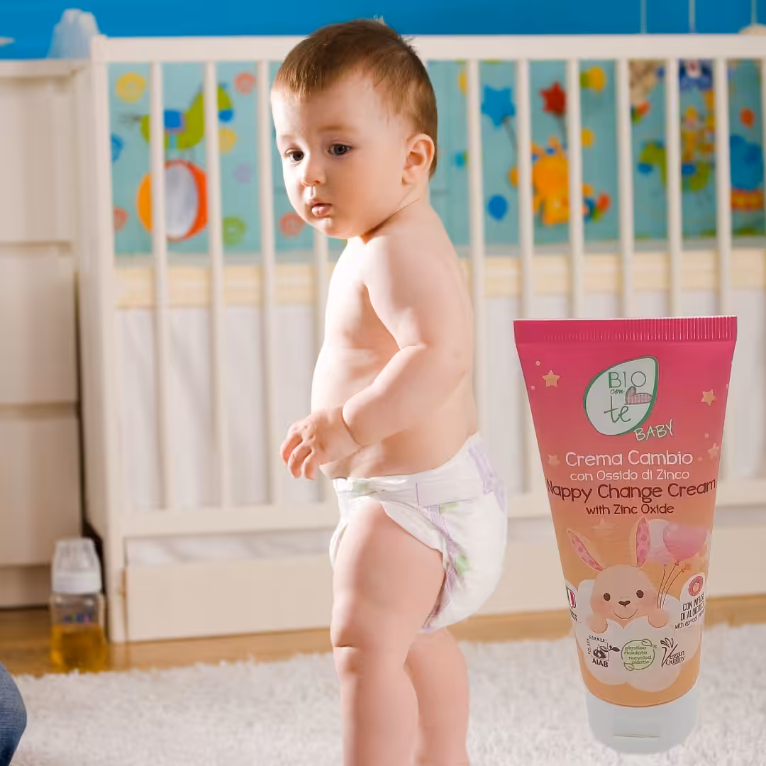 Krem przeciw odparzeniom pieluszkowym dla dzieci i niemowląt, Biocontè Baby - obrazek 3