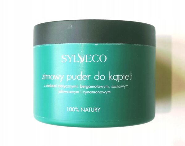 SYLVECO Zimowy puder do kąpieli 150g Relaksujący Aromat bergamotki z lasem - obrazek 3