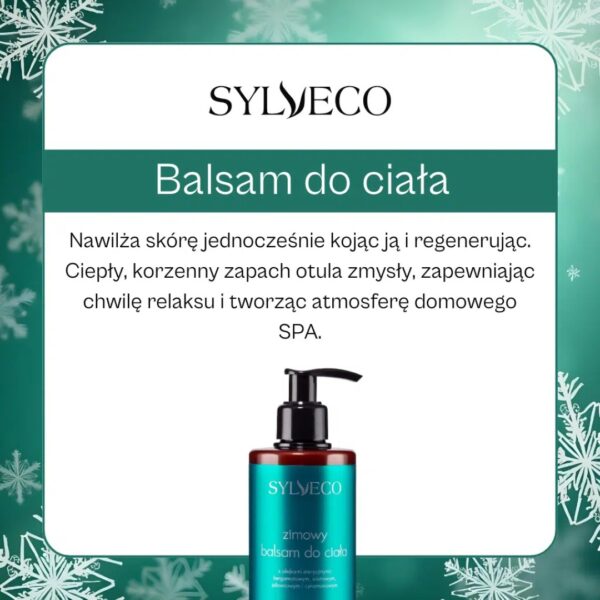 Zimowy balsam do ciała z olejkami bergamotka sosna cynamon 150ml Sylveco - obrazek 3