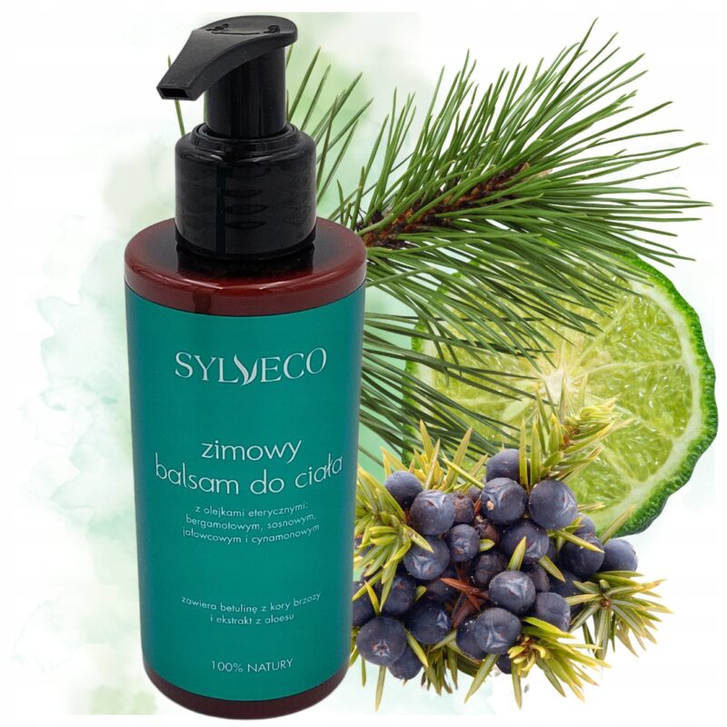 Zimowy balsam do ciała z olejkami bergamotka sosna cynamon 150ml Sylveco