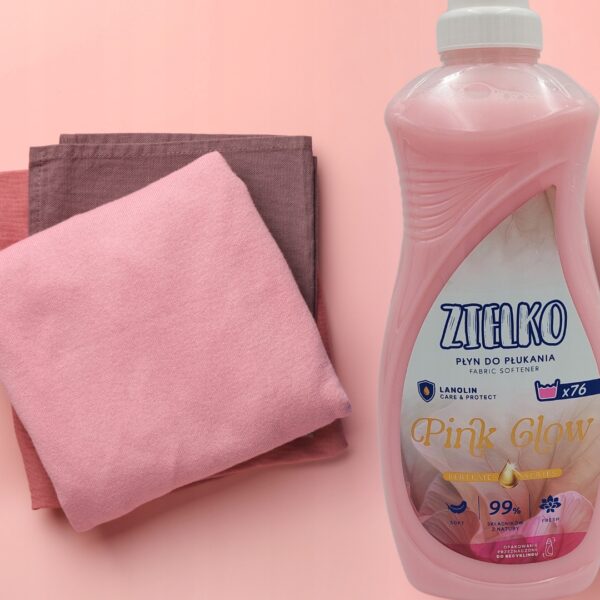 ZIELKO Płyn do płukania tkanin PINK GLOW ciepły zapach drzewa sandałowego - obrazek 4