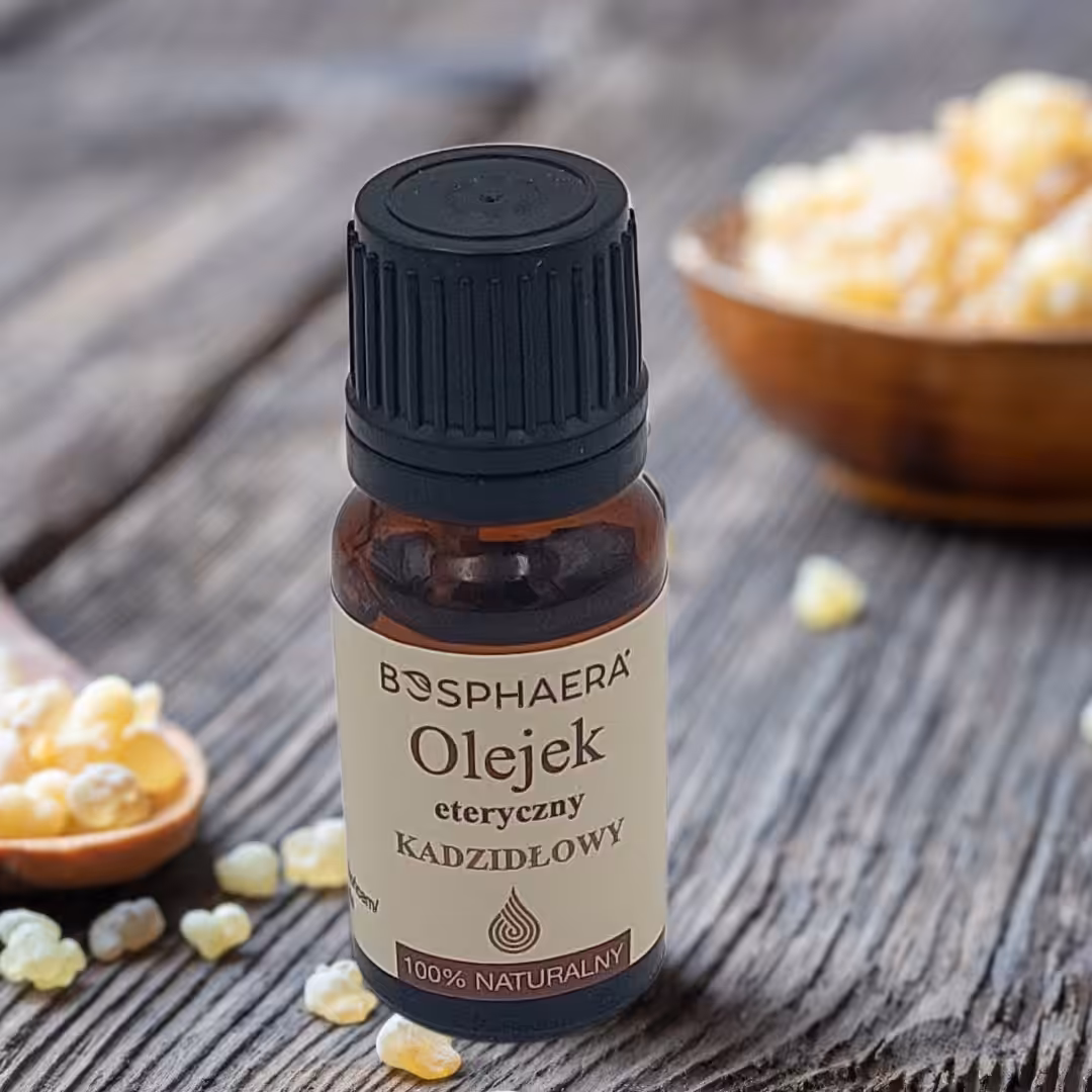 BOSPHAERA Olejek eteryczny kadzidłowy do twarzy i włosów 10ml Naturalny 100 - obrazek 2
