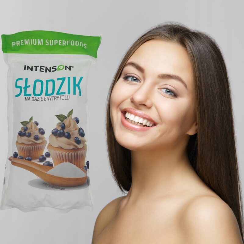 Słodzik na Bazie Erytrytolu i Stewii 250g słodzik Bez Kalori dla diabetyków - obrazek 3