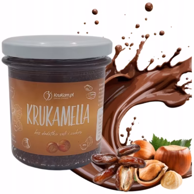 Krukamella - krem czekoladowo-orzechowy z 3 składników