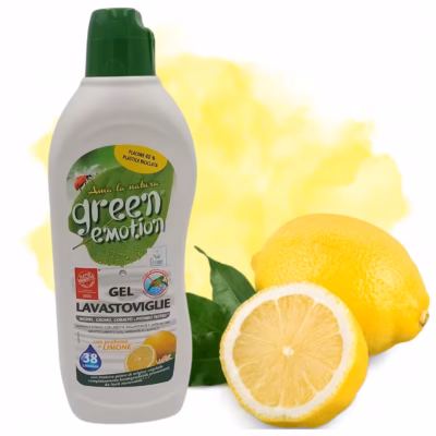 Green Emotion hipoalergiczny żel do zmywarki o świeżym zapachu cytryny 650