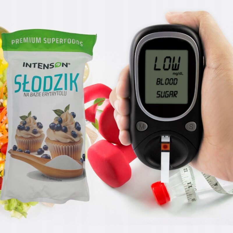 Słodzik na Bazie Erytrytolu i Stewii 250g słodzik Bez Kalori dla diabetyków - obrazek 2