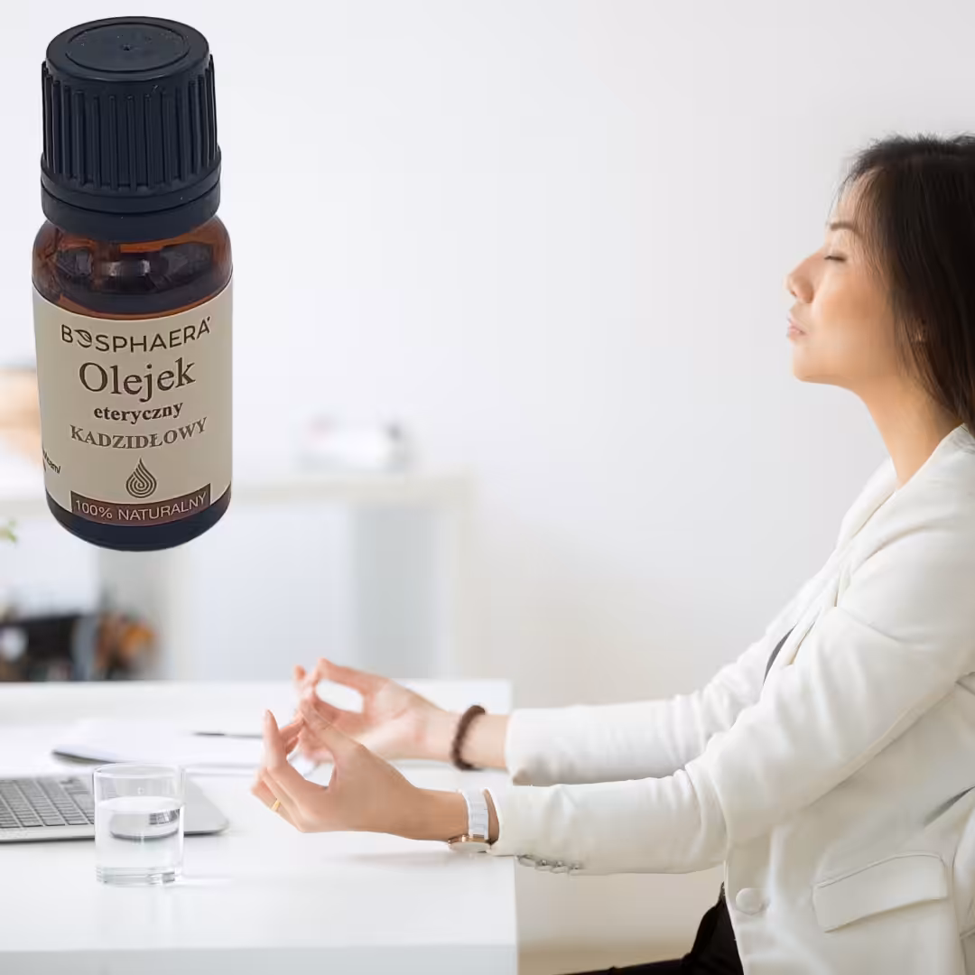 BOSPHAERA Olejek eteryczny kadzidłowy do twarzy i włosów 10ml Naturalny 100 - obrazek 4