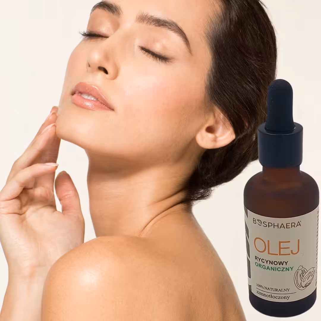 BOSPHAERA olej rycynowy organiczny tłoczony na zimno 50ml z INDI Pielegnacj - obrazek 2