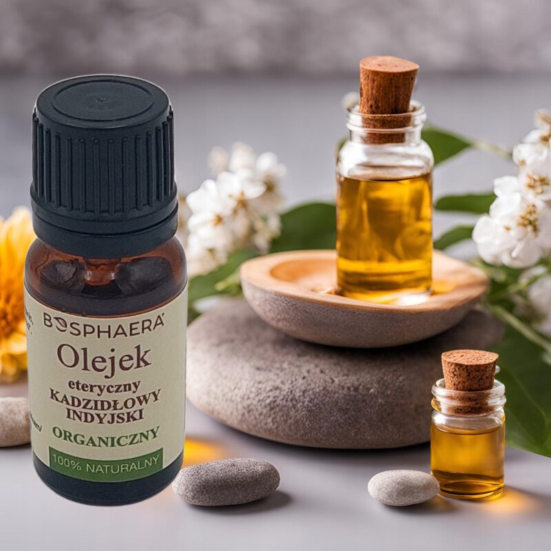 Olejek eteryczny kadzidłowy indyjski organiczny 10ml Bosphaera Aromaterapia - obrazek 2