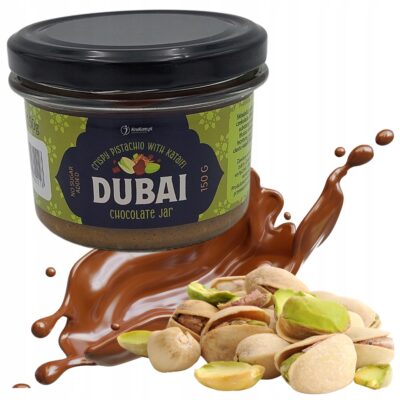 Dubai Chocolate Jar 150g Deser dubajski czekoladowy Czekolada dubajska