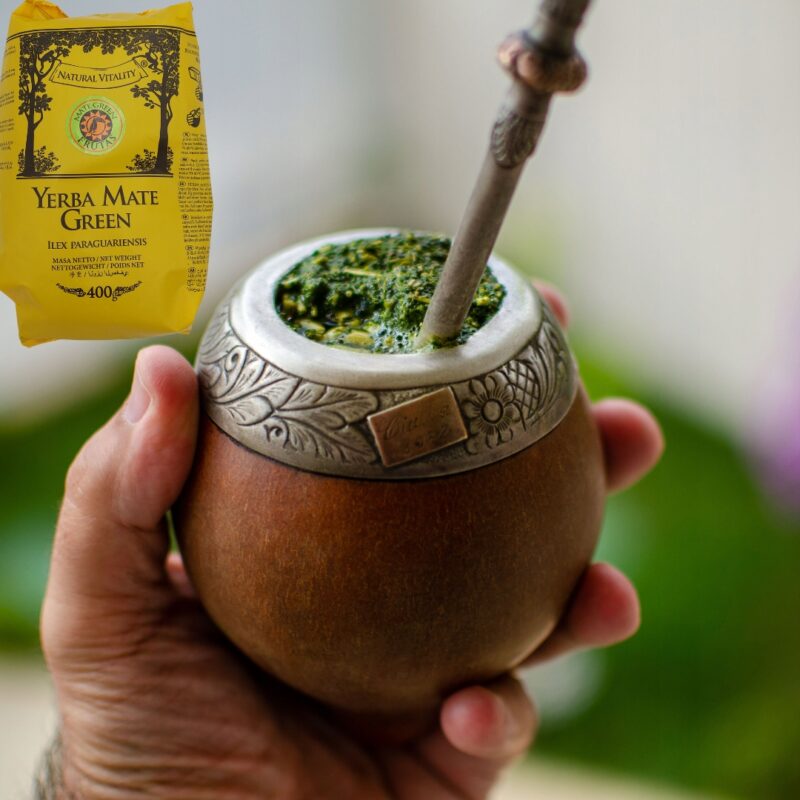 Yerba Mate Green FRUTAS Soczysta Owocowa Yerba najlepsza na start 400g - obrazek 2