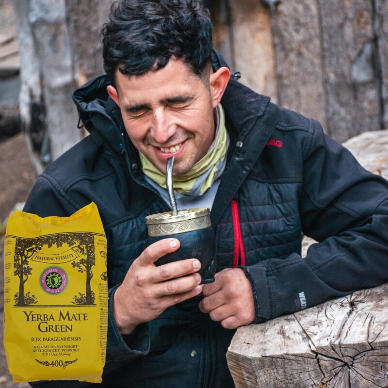 Yerba Mate Green Mas IQ Tropical 400g najlepsza owocowa MOC Tropików - obrazek 3