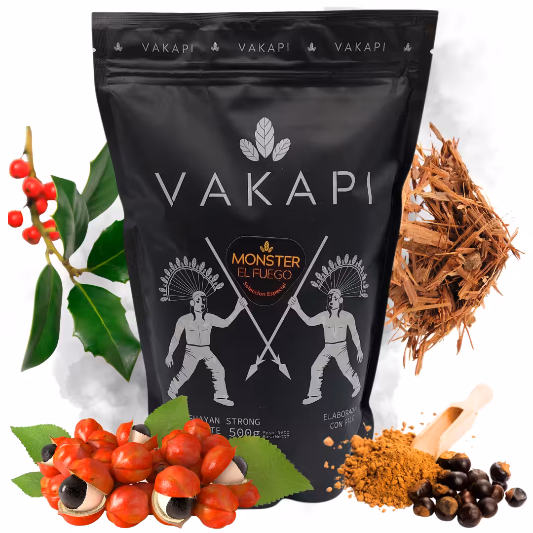 Yerba Mate Vakapi MONSTER El FUEGO