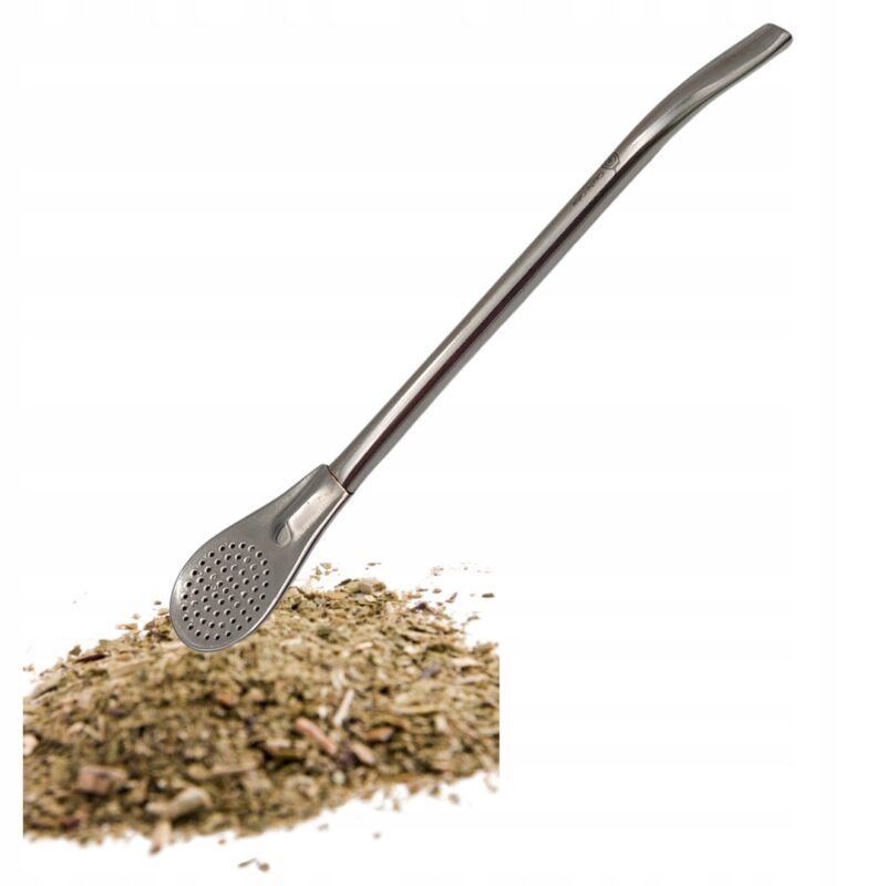 Bombilla LIZA nierdzewna bez pierścienia (19 cm) yerba mate bombilla