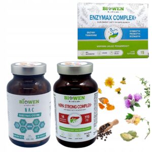 Biowen Hepa Strong complex + NAC 600mg + GRATIS blister Enzymy Complex