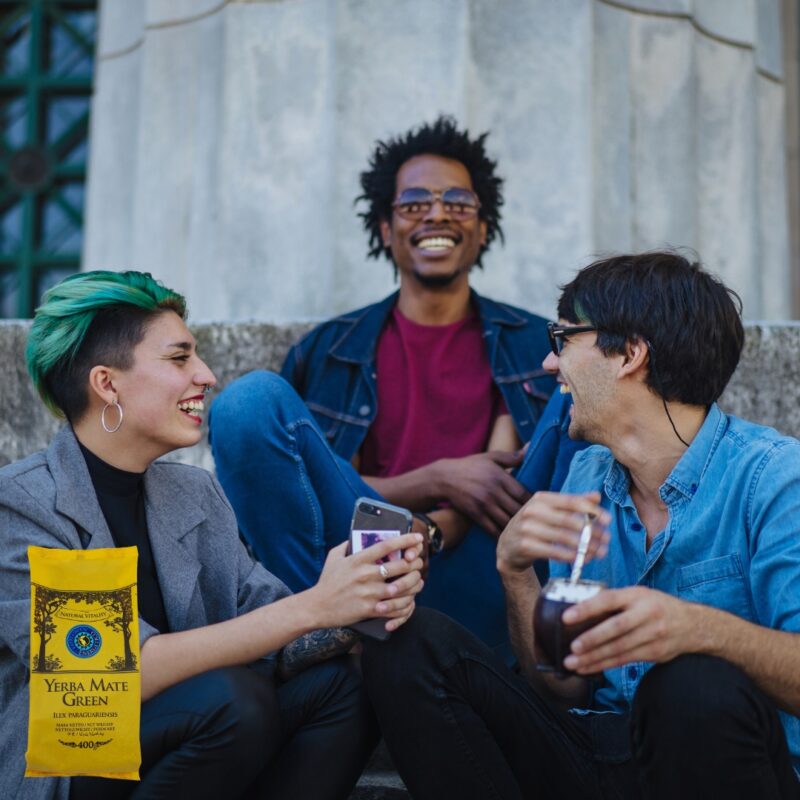 Yerba Mate Green Energetico Energia 400g soczysty Ananas KATUAVA Guarana - obrazek 3