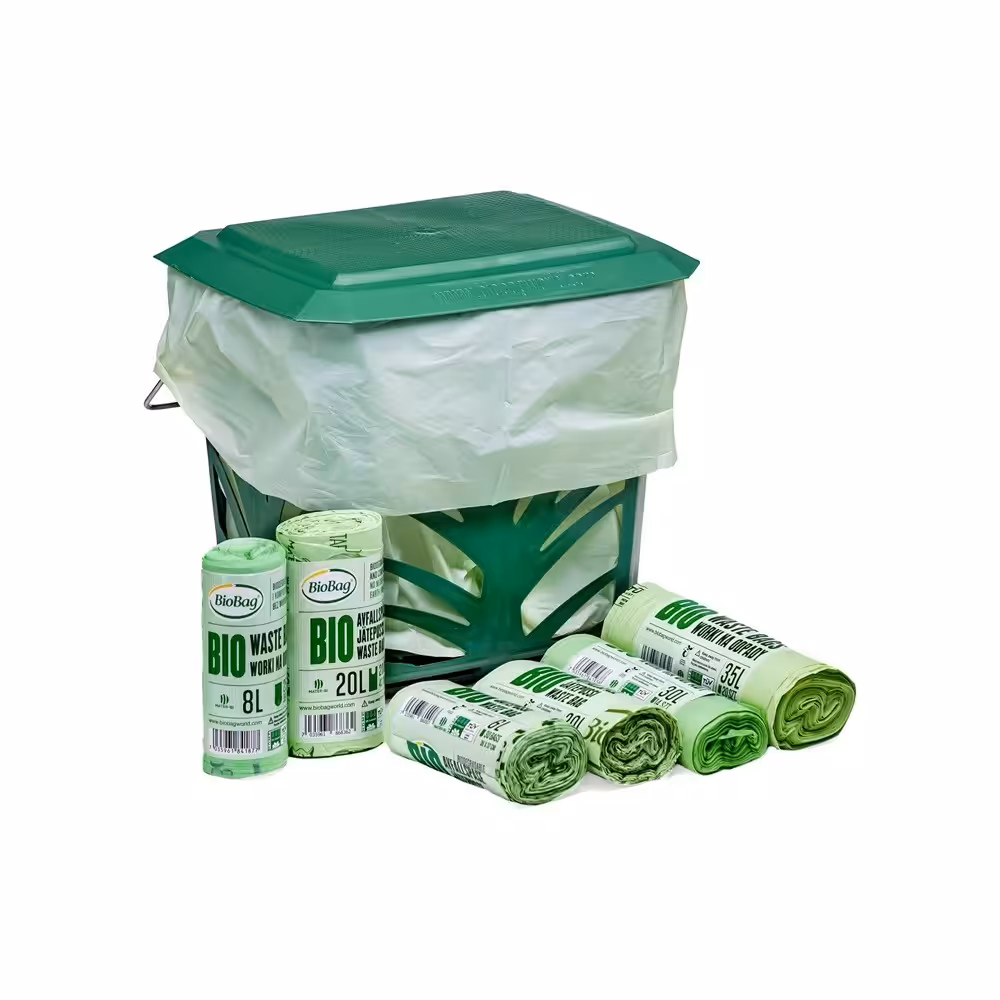 Worki na odpady organiczne i zmieszane 6L, 20szt. kompost, MaxAir II BioBag - obrazek 4