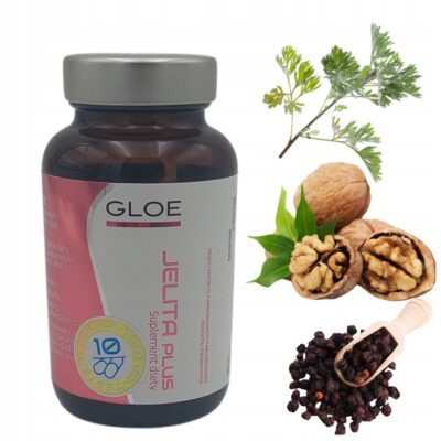 GLOE Jelita Plus orzech włoski Cytryniec chiński Bylica piołun - detox