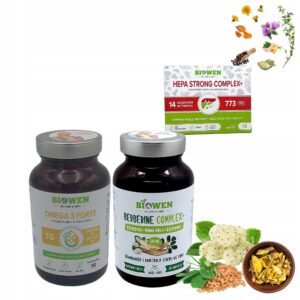 Biowen Berberine Complex+ + Omega 3 Forte + Hepa Strong Gratis blister