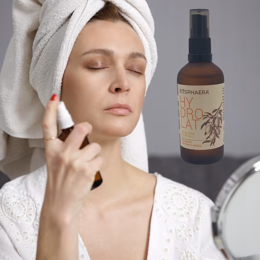 Hydrolat ze skórki cytryny Bosphaera, zawiera witaminę C pektynę i rutynę - obrazek 5
