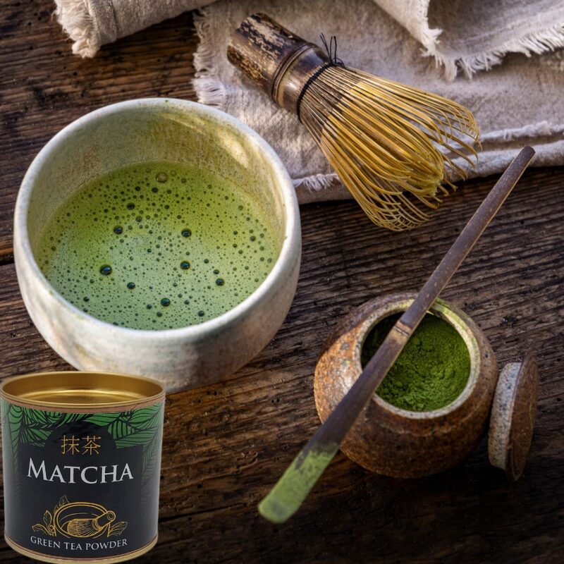 Herbata Matcha Premium 30g Green Tea Powder 100% japońska herbata matcha - obrazek 3