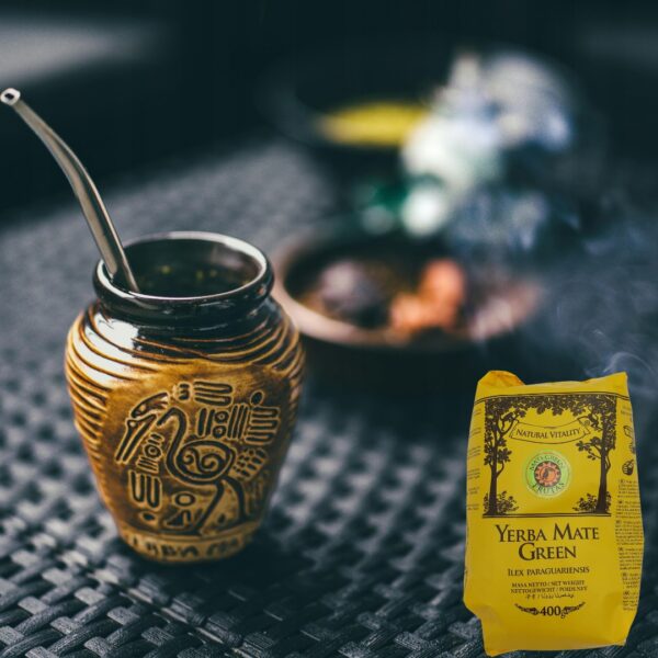 Yerba Mate Green FRUTAS Soczysta Owocowa Yerba najlepsza na start 400g - obrazek 3