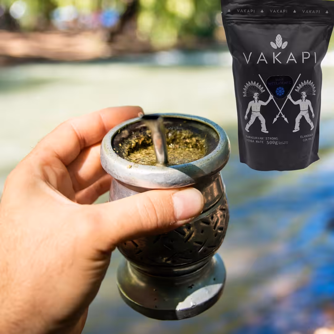 Yerba Mate VAKAPI Mas Inteligente 500g Moc, koncentracja, Energia - Mango - obrazek 3