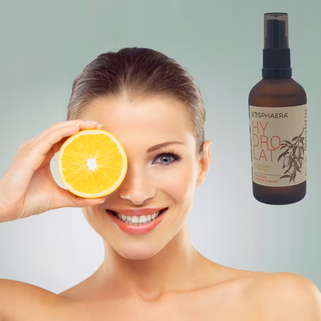 Hydrolat ze skórki cytryny Bosphaera, zawiera witaminę C pektynę i rutynę - obrazek 3